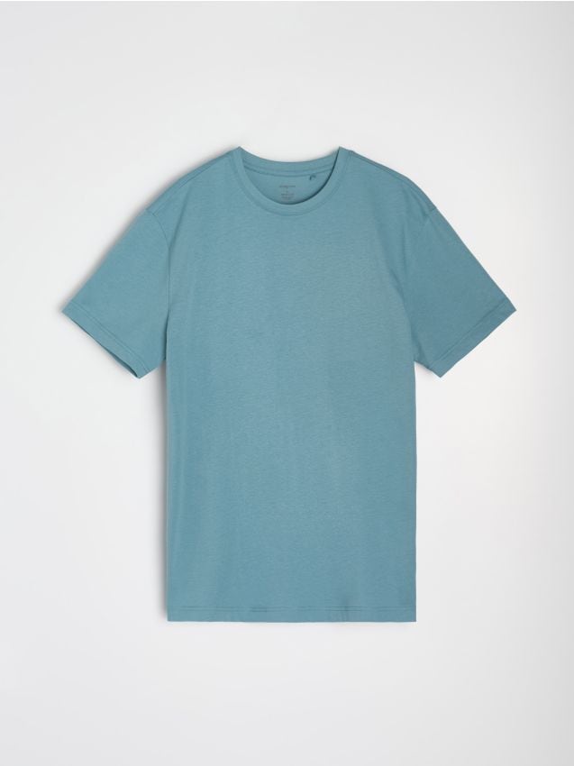 Sinsay - Tricou basic - albastru