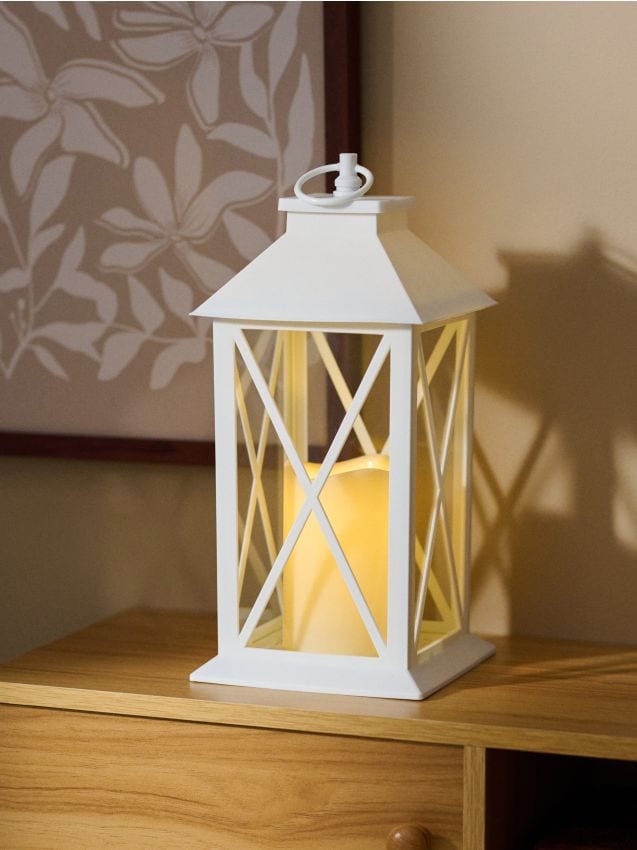 Sinsay - LED lampička v tvare lampáša - biela