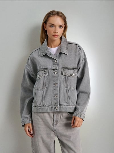 Овърсайз дънково яке