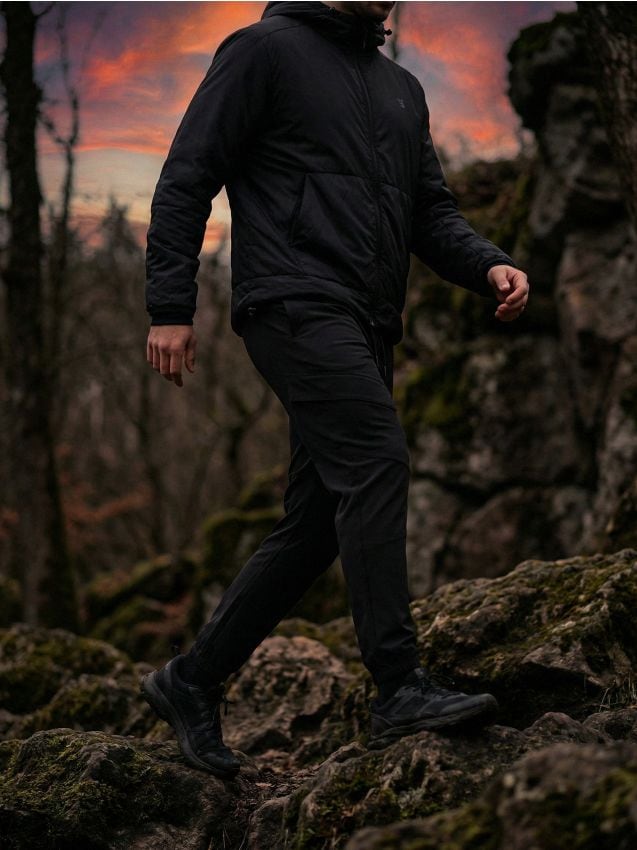 Sinsay - Spodnie jogger sportowe - czarny