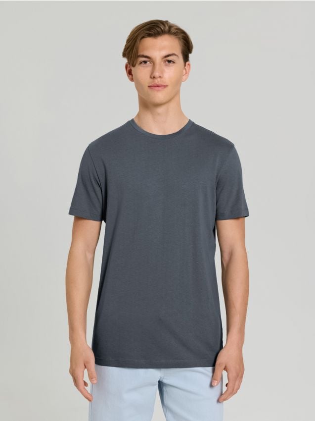 Sinsay - Bavlnené tričko s krátkym rukávom - iné