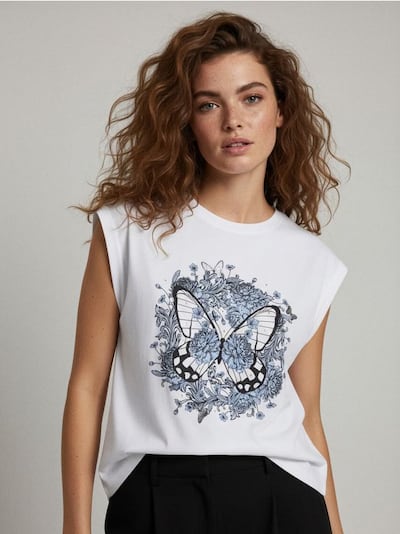 Μπλούζα με τύπωμα