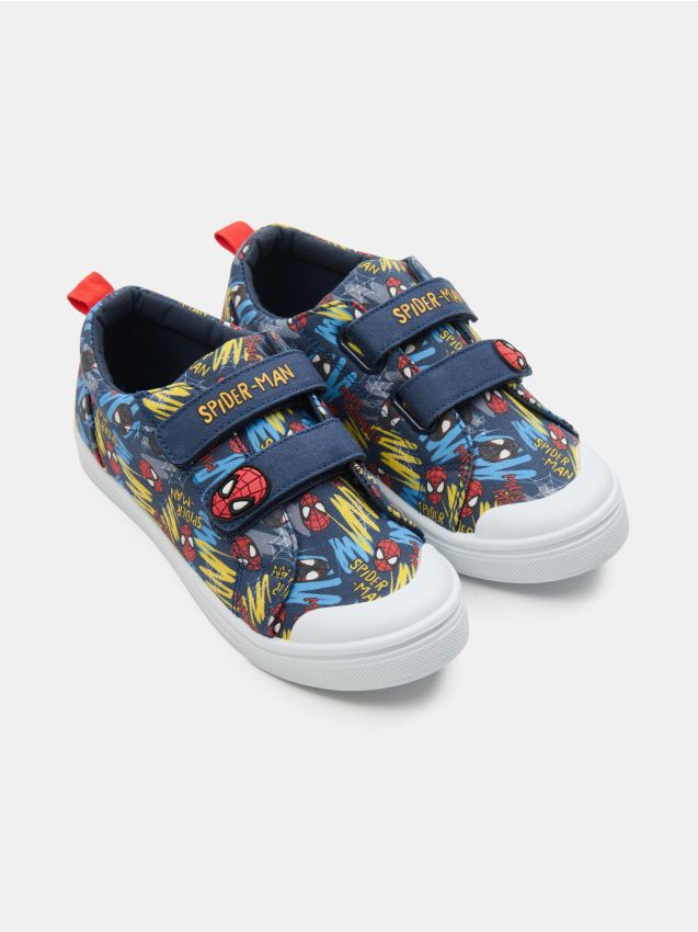 Sinsay - Adidași din bumbac cu talpă din piele Spider-Man - multicolor