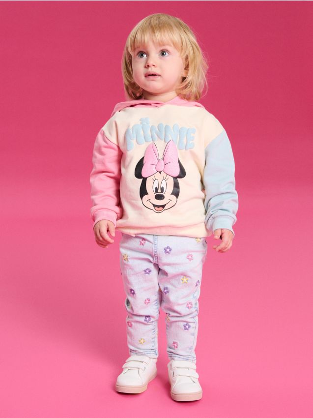 Sinsay - Blugi jeggings - albastru