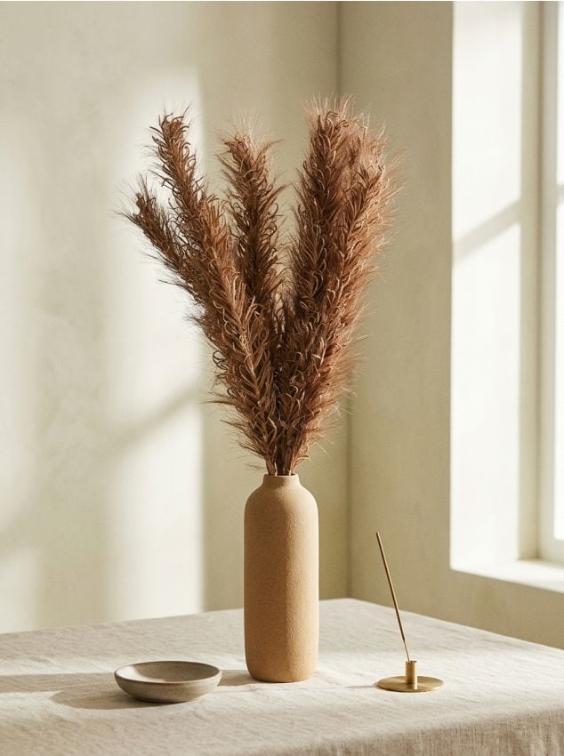 Sinsay - Plantă artificială decorativă 3 pack - maro