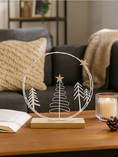 Strukturalna dekoracja świąteczna