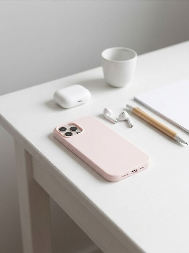 Sinsay - Etui pentru iPhone15 - roz-pastel