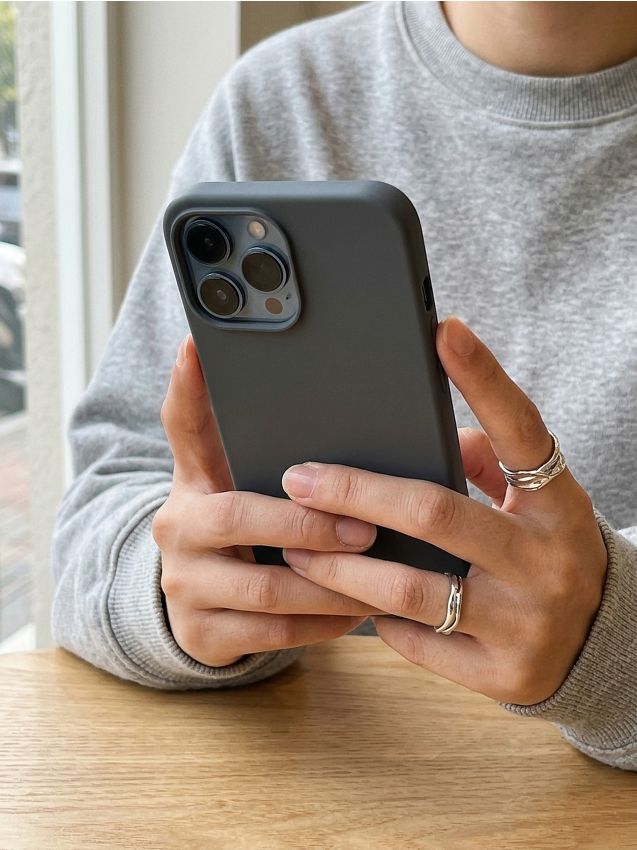 Sinsay - Etui pentru iPhone15 - negru