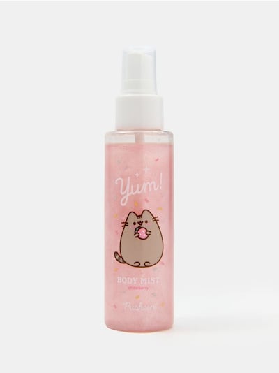 Міст для тіла зі срібними блискітками, аромат полуниці Pusheen the Cat