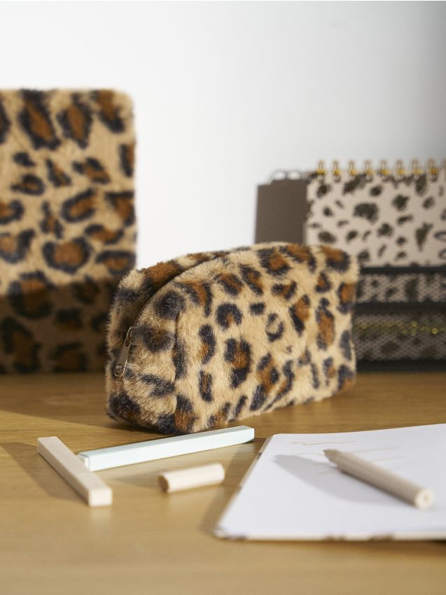 Sinsay - Penar de pluș - maro