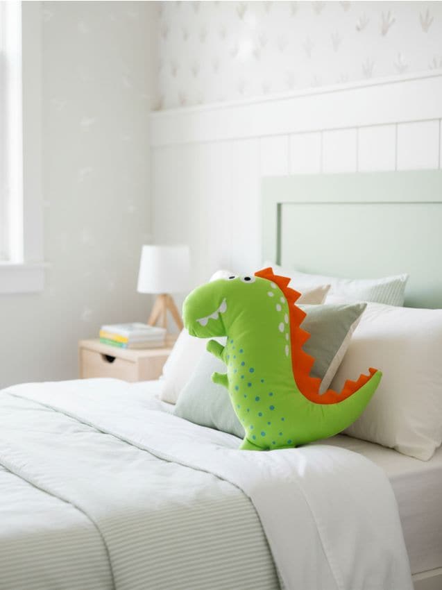 Sinsay - Pernă dinozaur - verde