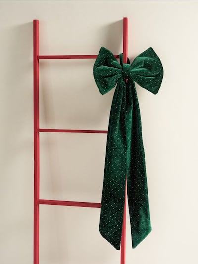 Weihnachtsdekorative Schleife