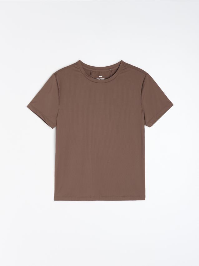Sinsay - Tricou sport Active - maro