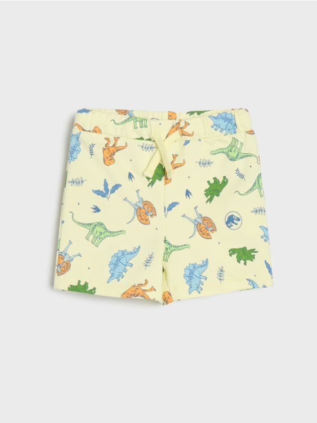 Sinsay - Kraťasy Jurassic Park - žlto-zelená