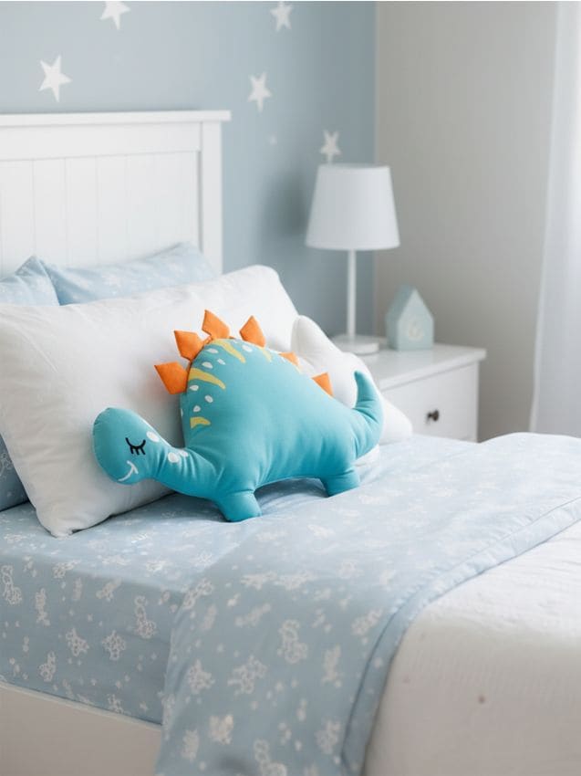 Sinsay - Pernă dinozaur - albastru