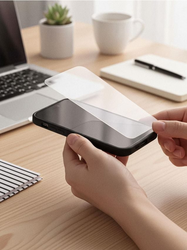 Sinsay - Folie protectoare pentru telefon - alb