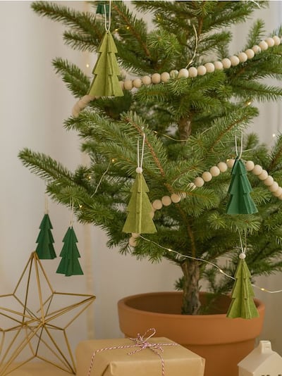 Jõulukaunistused, 6 tk