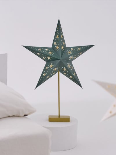Beleuchteter Papierstern