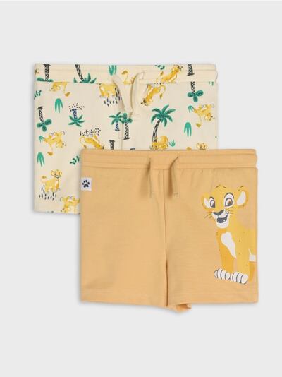 Komplet od 2 para kratkih pantalona The Lion King