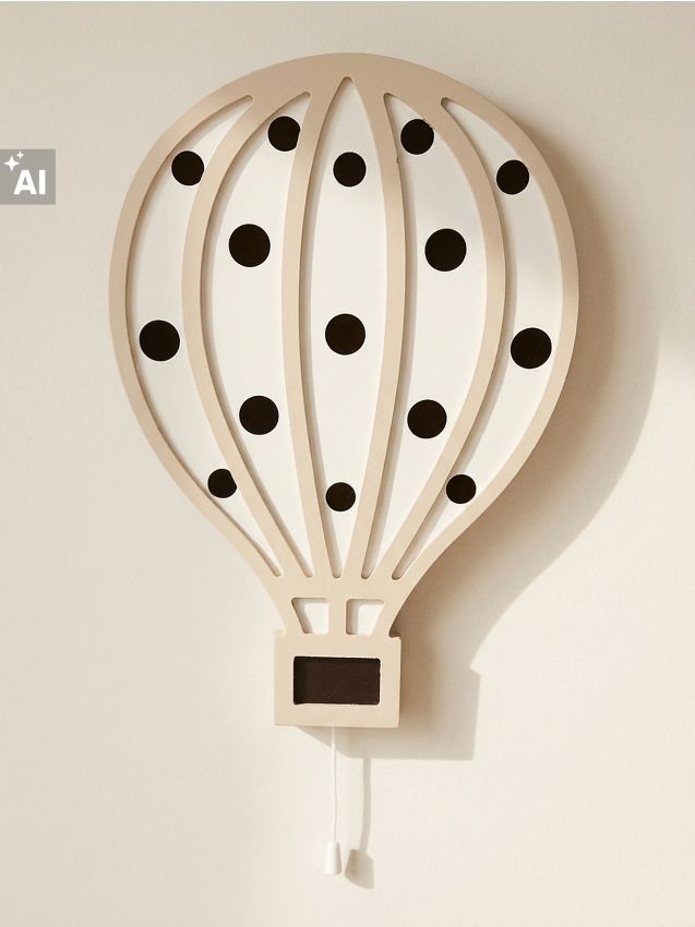 Sinsay - Lampă de noapte LED de perete - crem
