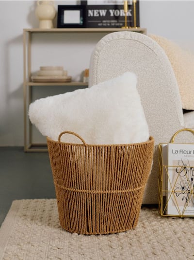 Pletena korpa za odlaganje