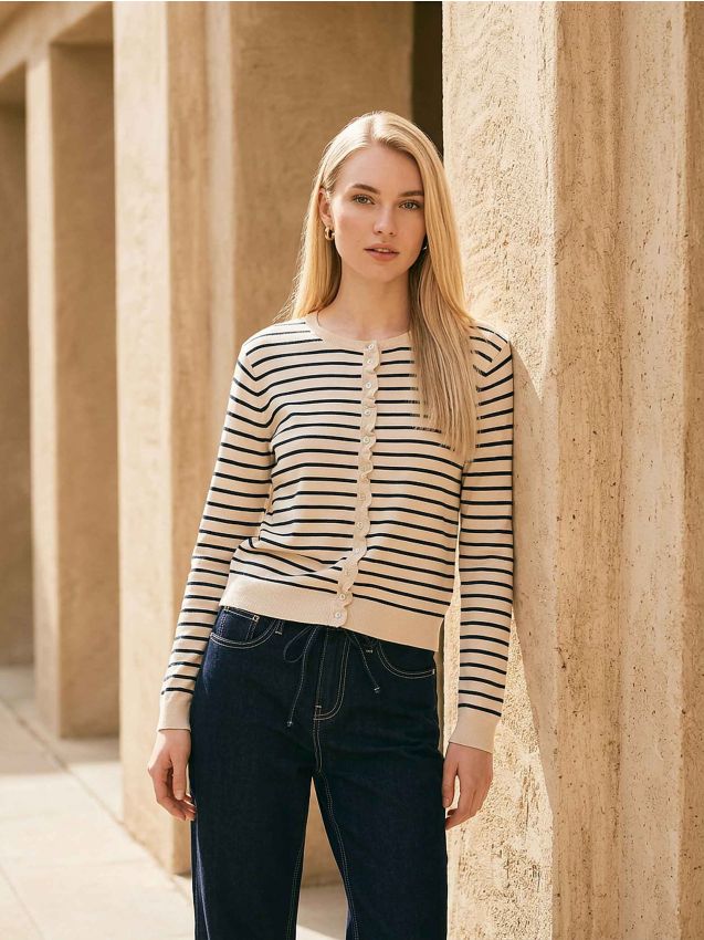 Sinsay - Cardigan din vâscoză - multicolor