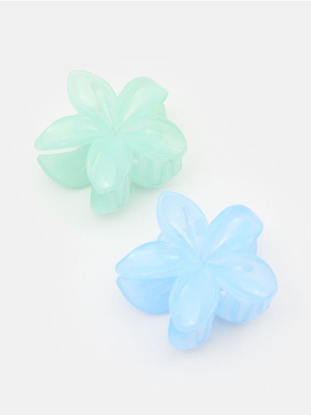 Sinsay - Щипки За Коса Във Формата На Цветя 2 Pack