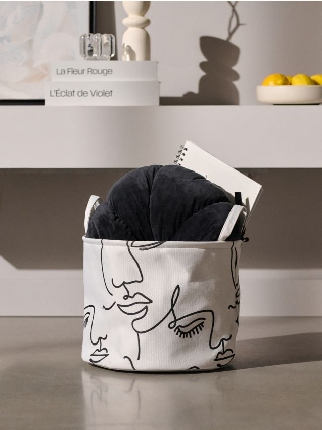 Sinsay - Úložný kôš s uškami - viacfarebná