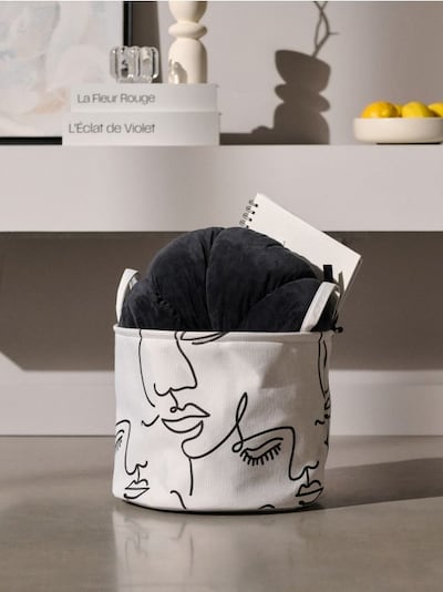 Καλάθι αποθήκευσης με αυτιά