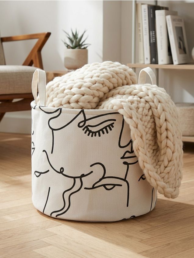 Sinsay - Coș de depozitare cu urechi - multicolor