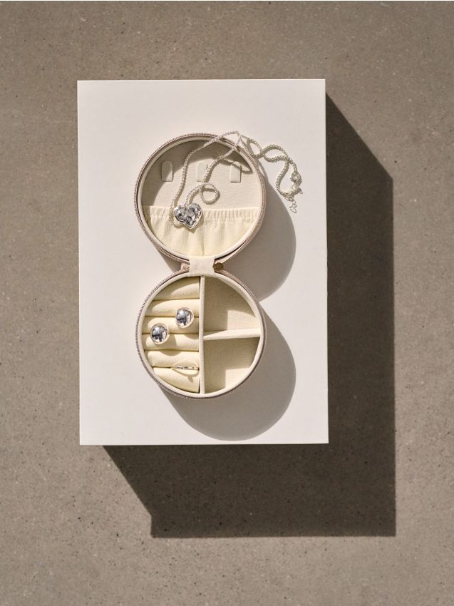 Sinsay - Box na bižutériu - béžová