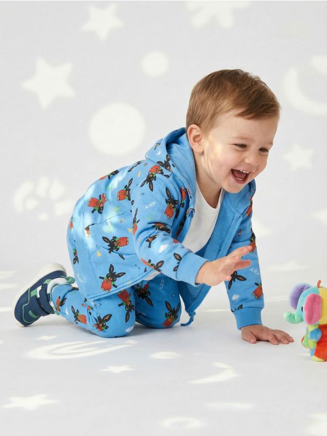 Sinsay - Hanorac Bing - albastru