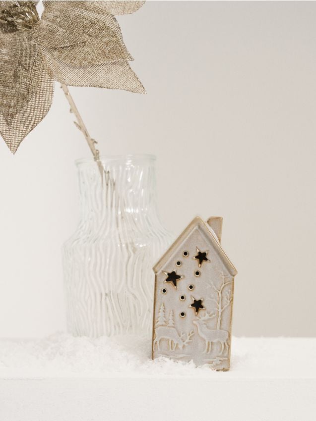 Sinsay - LED lampička v tvare domčeka - biela