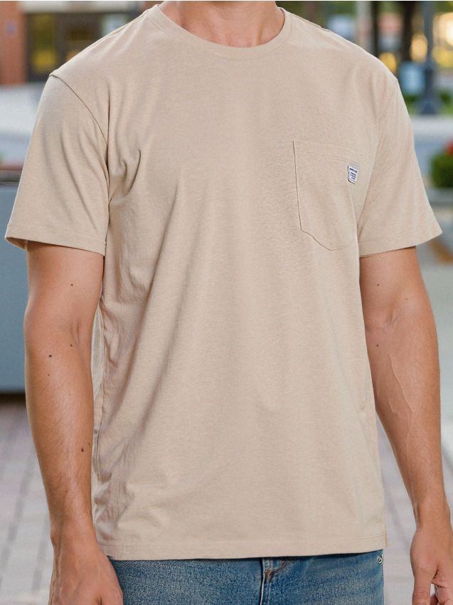 Sinsay - Tricou din bumbac - bej