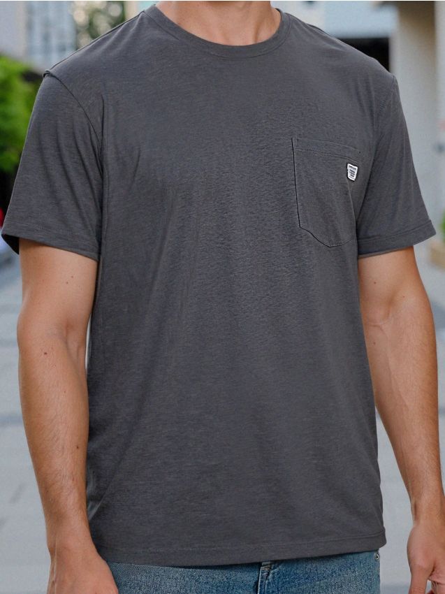 Sinsay - Tricou din bumbac - negru-antracit