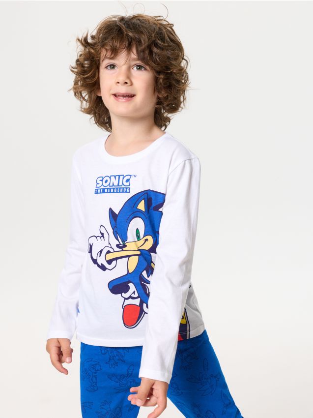 Sinsay - Divdaļīga kokvilnas pidžama Sonic