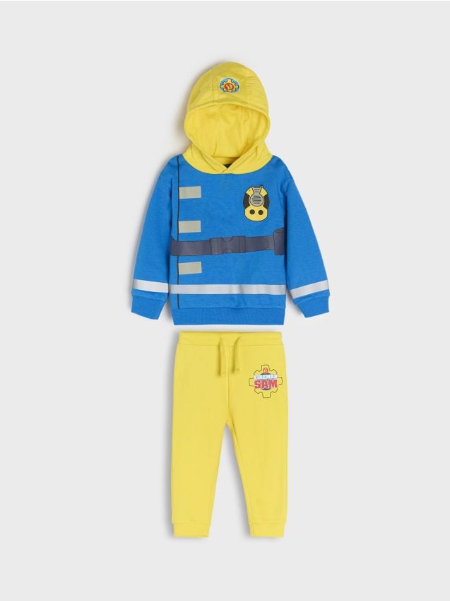 Sinsay - Compleu din jerseu Fireman Sam - mid blue
