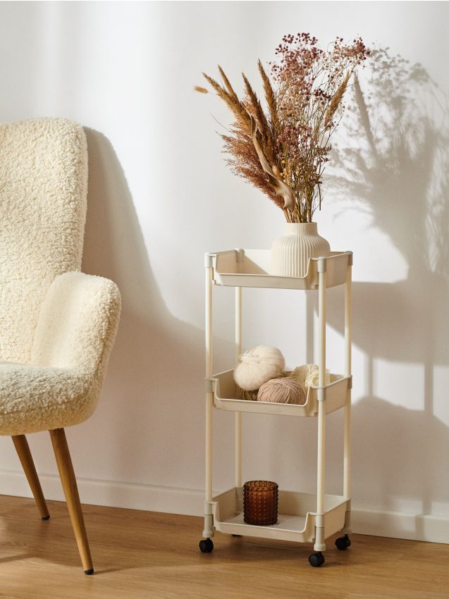 Sinsay - Regál na kolieskach - béžová