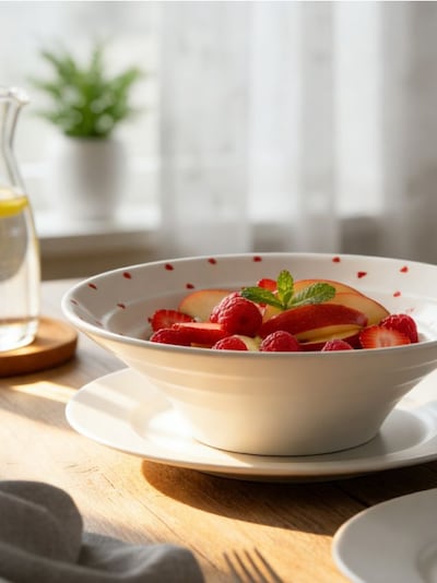 Keraamiline kauss südame motiiviga