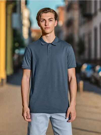 Bombažna polo majica