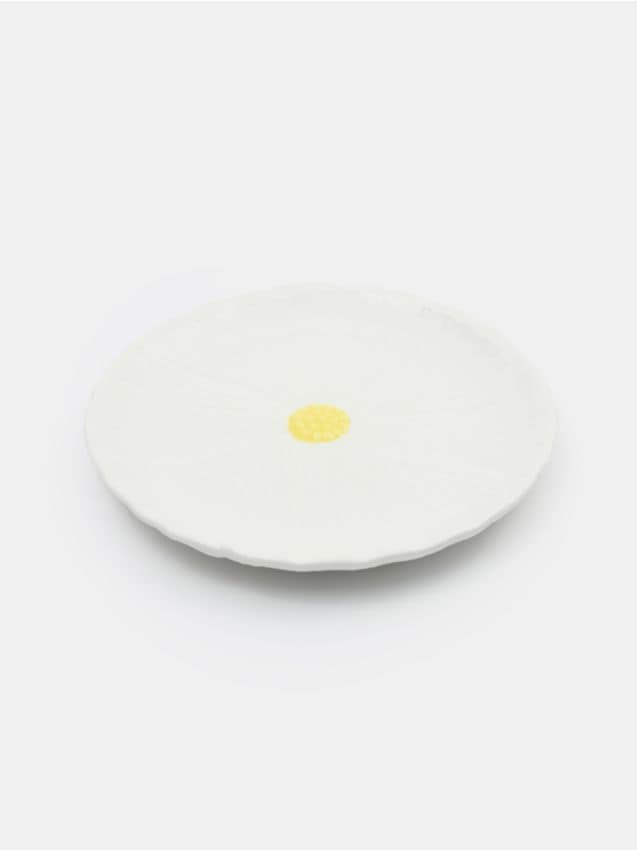Sinsay - Farfuriuță în formă de floare - alb