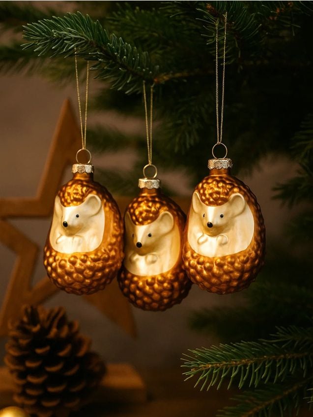 Sinsay - Balenie 3 vianočných ozdôb - viacfarebná