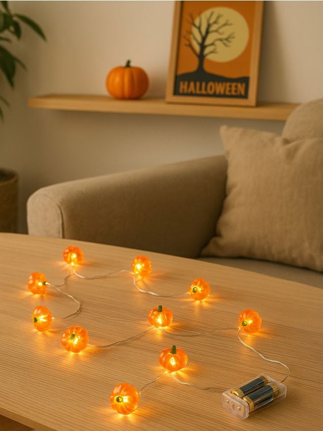 Sinsay - Visia svetlá v tvare tekvice - oranžová