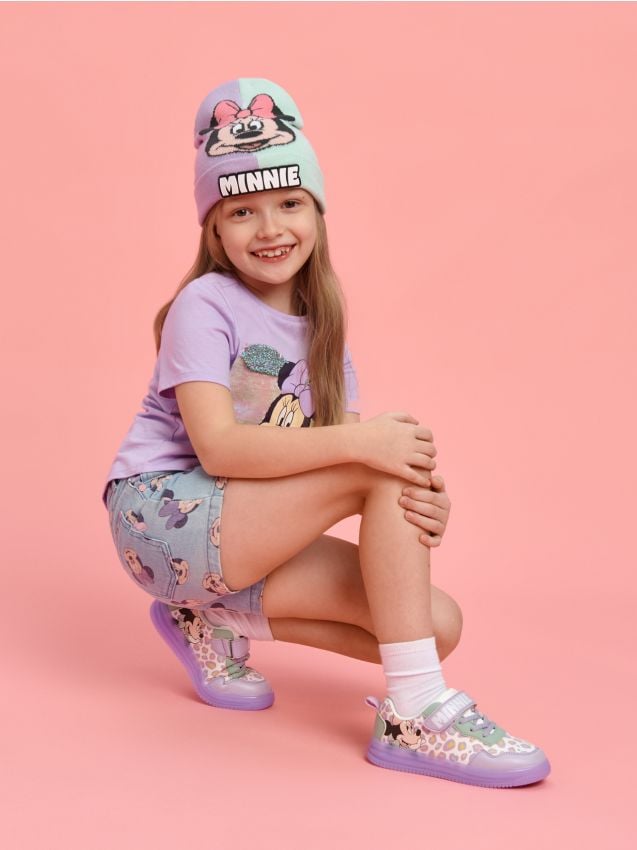 Sneakersy LED Myszka Minnie Kolor wielobarwny - SINSAY