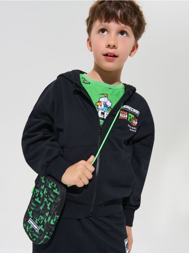 Sinsay - Husă Minecraft cu spate transparent - multicolor