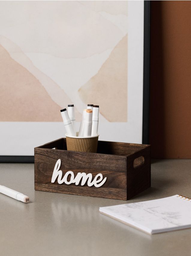 Sinsay - Šperkovnica - mahagónová