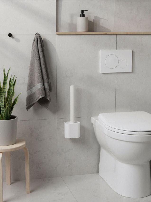 Sinsay - Toaletná kefa - biela