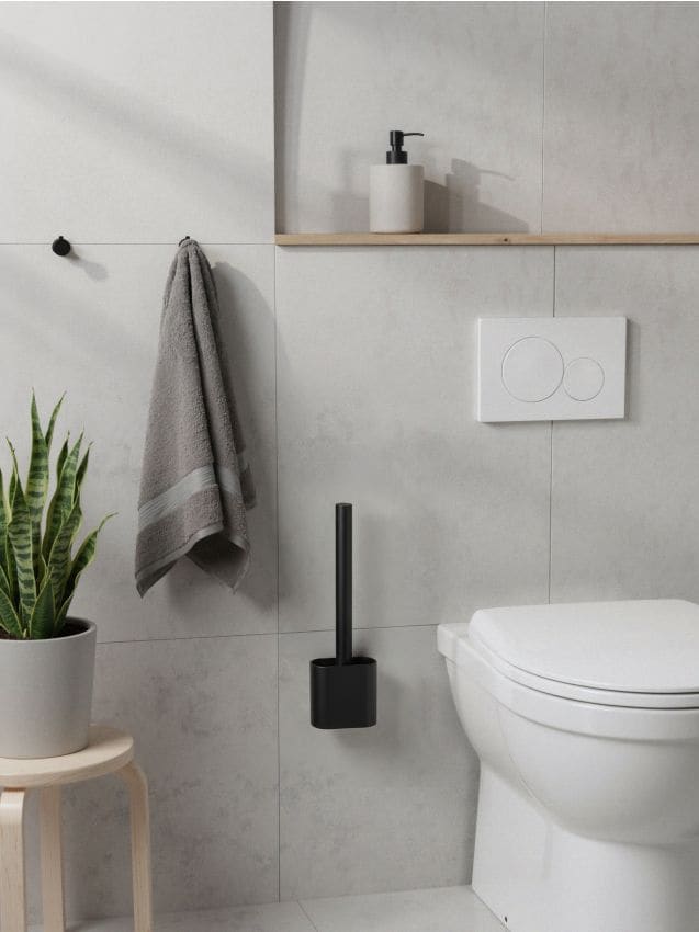 Sinsay - Toaletná kefa - čierna