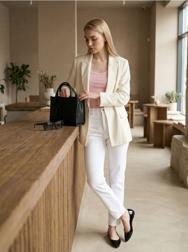 Sinsay - Body din bumbac cu bretele - roz