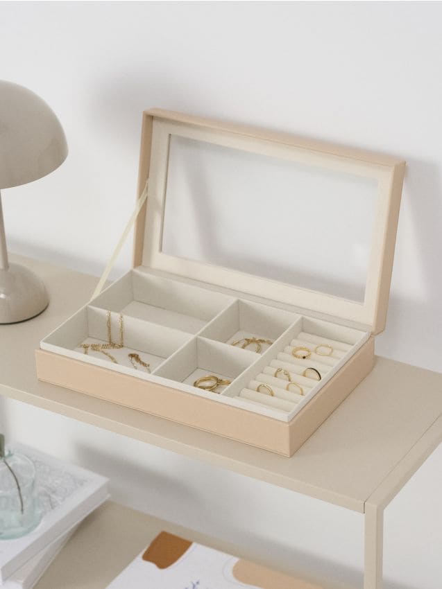 Sinsay - Šperkovnica - béžová